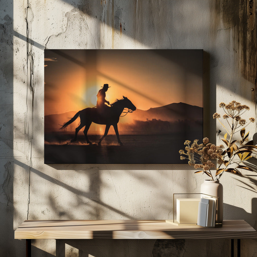 Art mural cheval