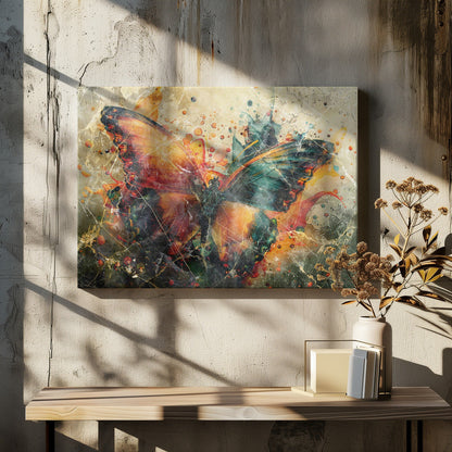 Art mural Papillon Animal Illustration d'art vintage Art mural 04