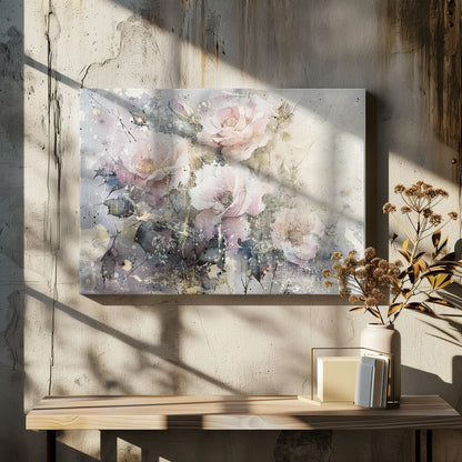 Art mural Fleur Illustration florale Art mural 076