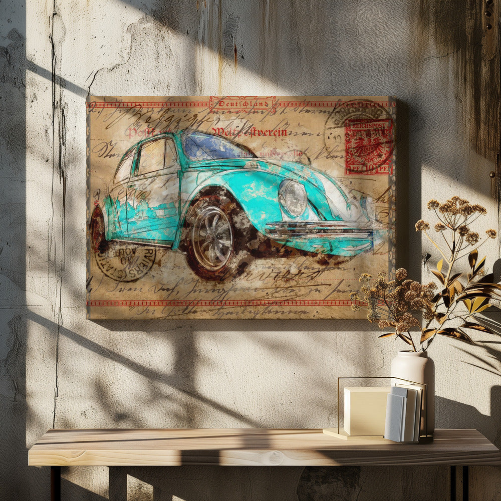 Art mural Art Volkswagen