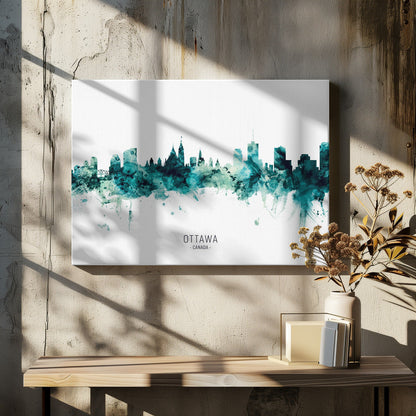 Art mural Ottawa Canada Ligne d'horizon