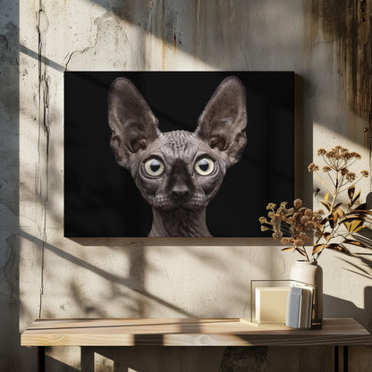 Art mural Chat Sphynx