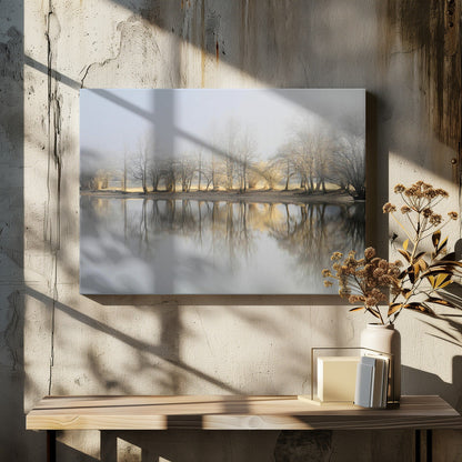 Art mural : Matin de janvier