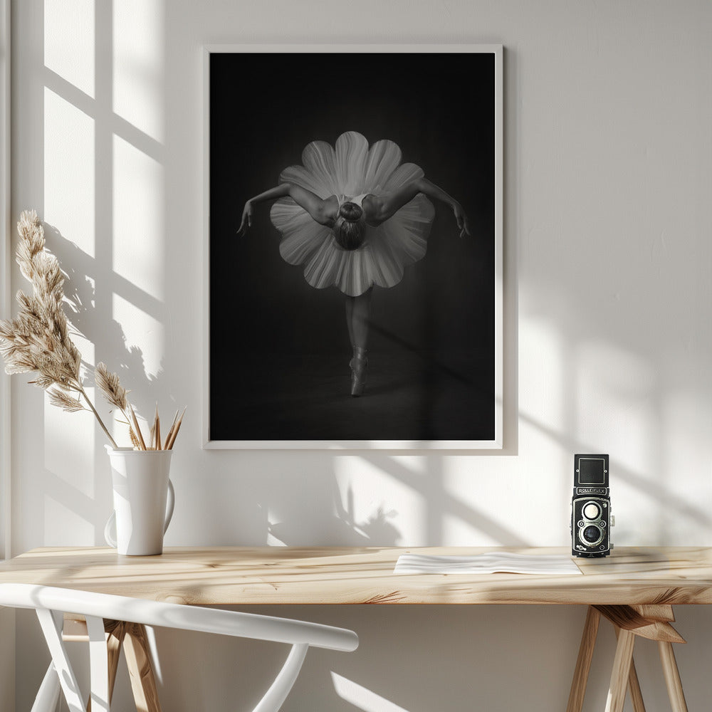 Art mural : Ballet floral