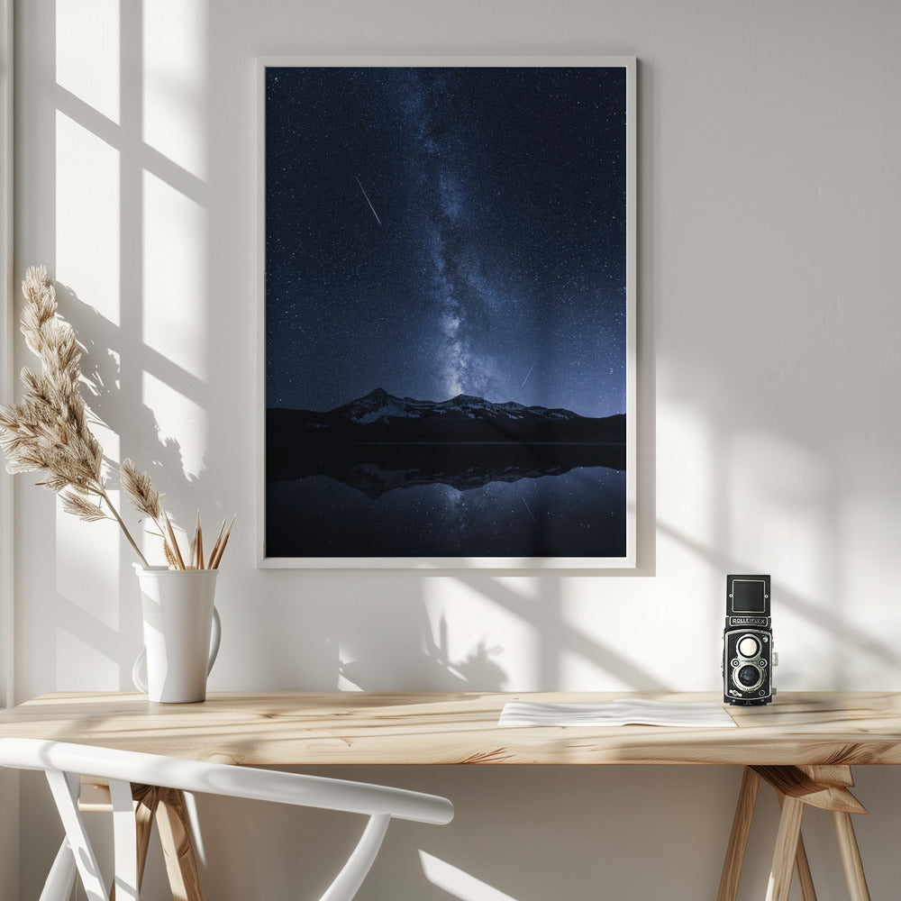 Art mural Reflet de galaxies