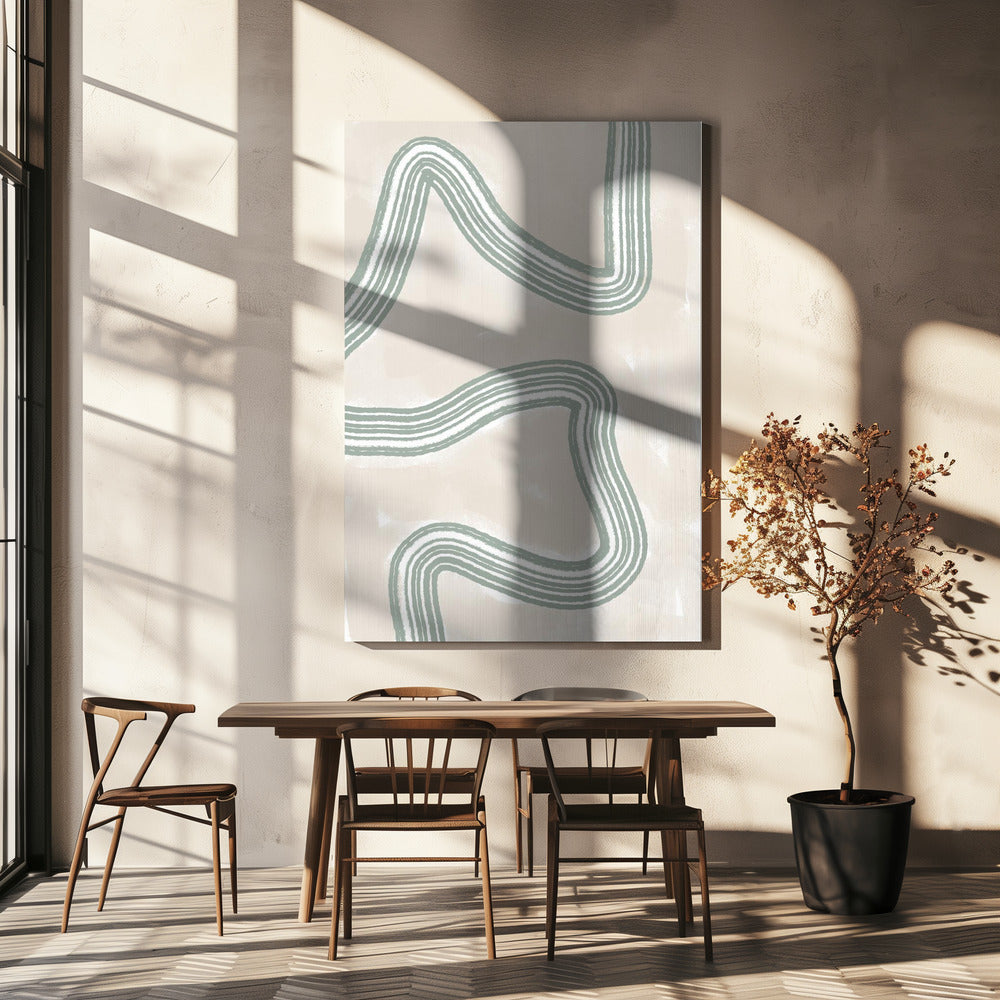Décoration Murale Abstraite Twist