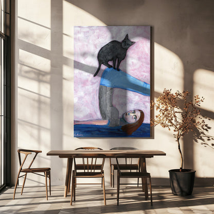 Du yoga avec mon chat