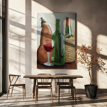 Décoration murale dans le chai