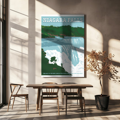 Art mural Chutes du NiagaraAffiche de voyage