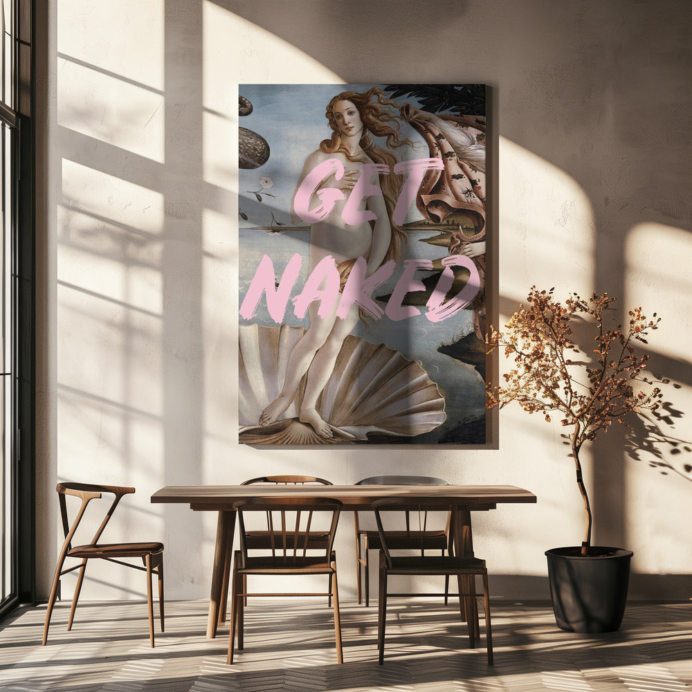 Wall art Venus get naked