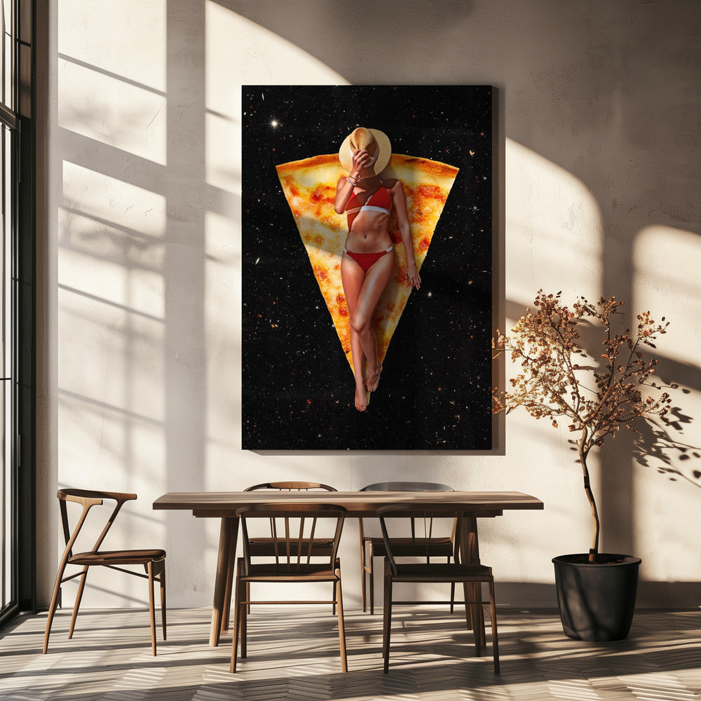 Art mural Pizza Bronzage