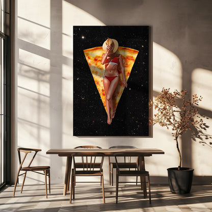 Art mural Pizza Bronzage