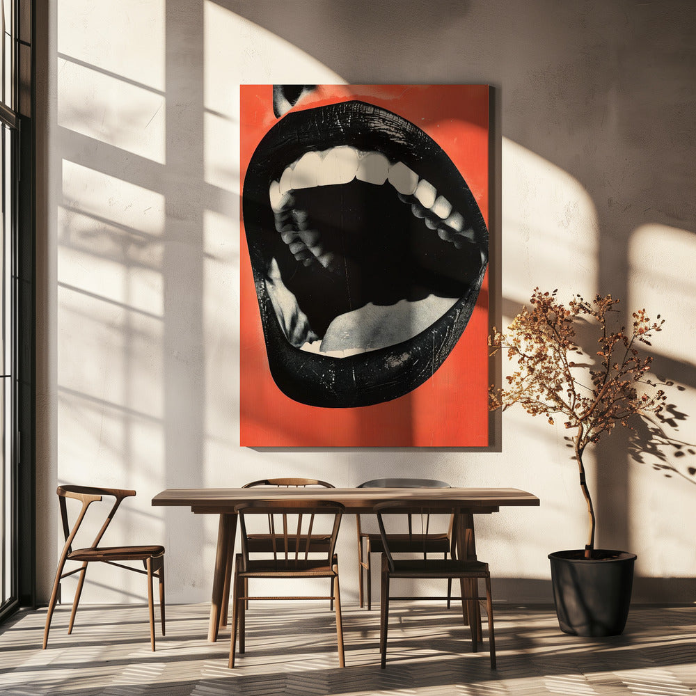 Art mural La Bouche