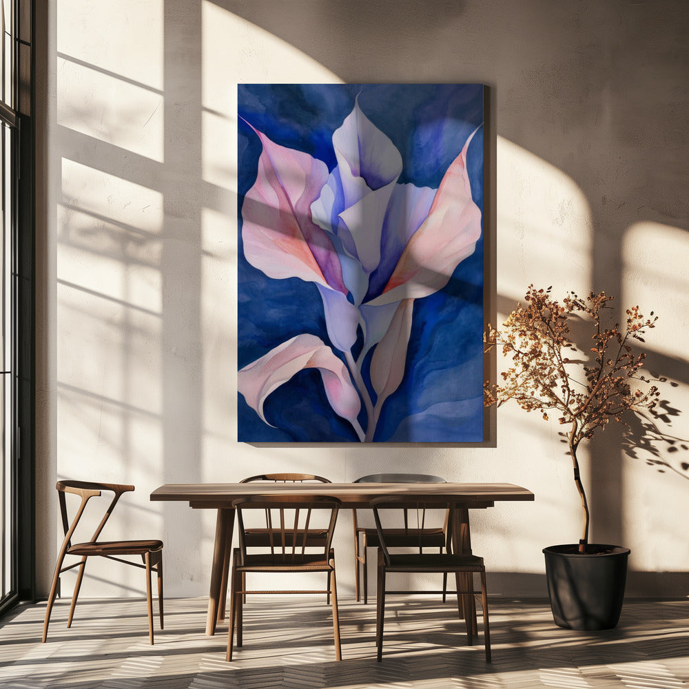 Décoration murale Formes et plantes peintes 15