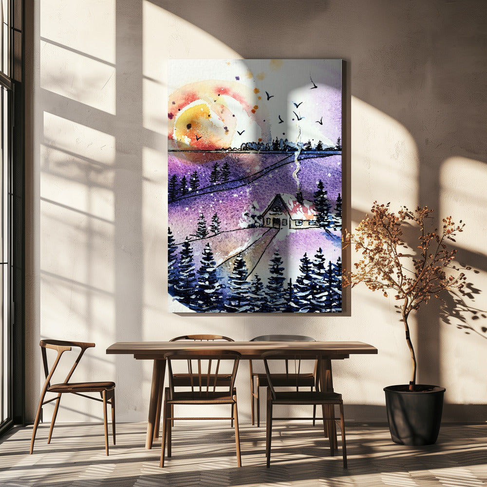 Tableau mural Toile imprimée Hiver 2