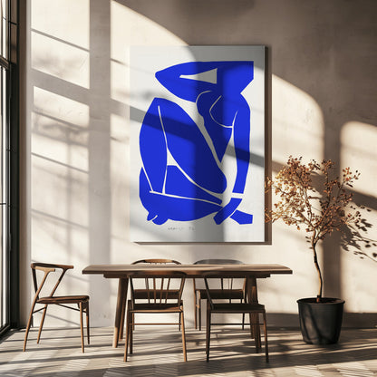 Décoration murale Nudo Blu III 1952