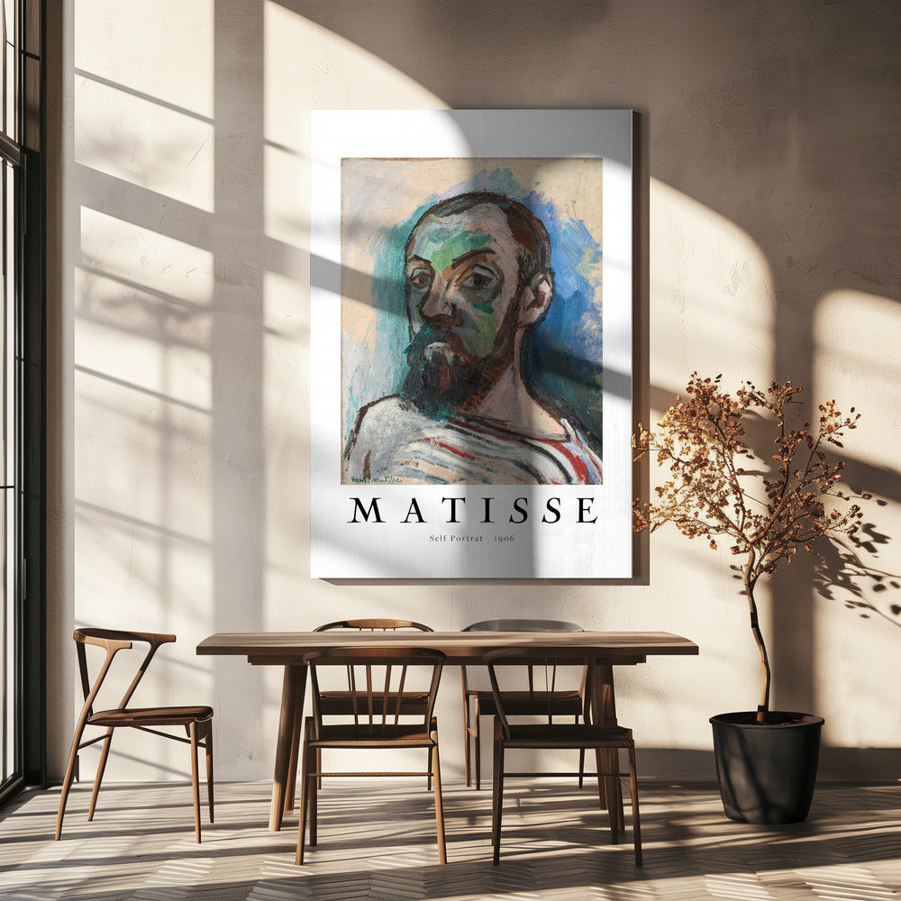 Affiche d'art mural Autoportrait 1906
