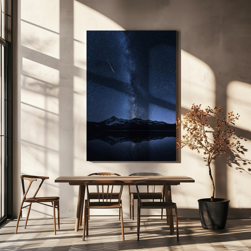 Art mural Reflet de galaxies