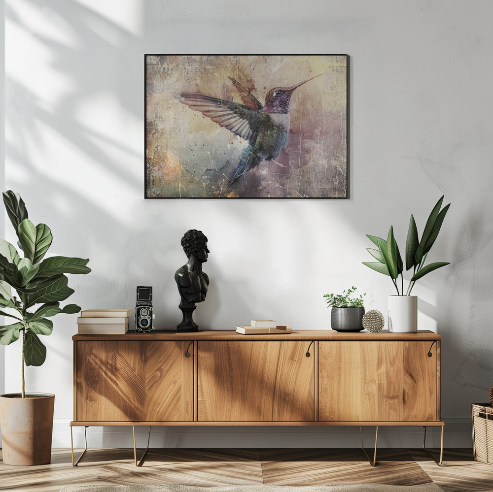 Art mural Oiseau Oiseaux Animal Illustration vintage Art mural 11