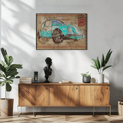 Art mural Art Volkswagen