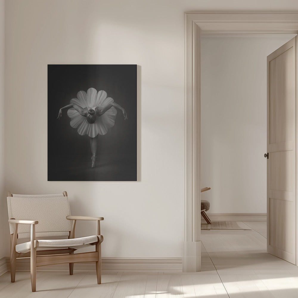 Art mural : Ballet floral