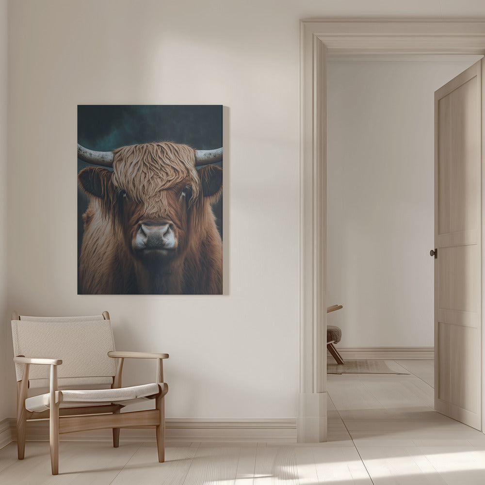 Décoration murale Vache des Highlands
