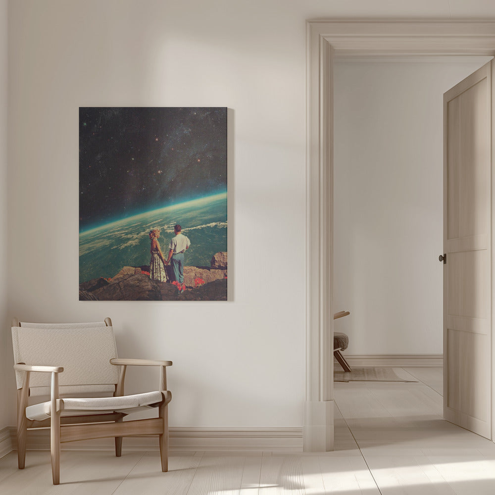 Impression sur toile « Amour »