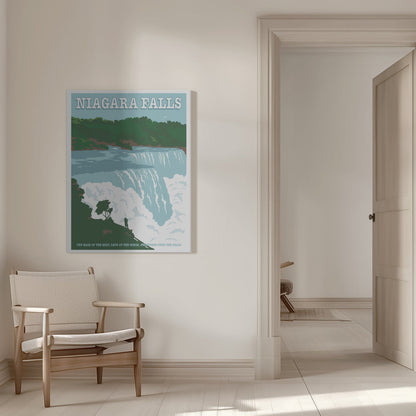 Art mural Chutes du NiagaraAffiche de voyage