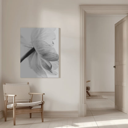 Décoration murale, toile imprimée fleur épanouie