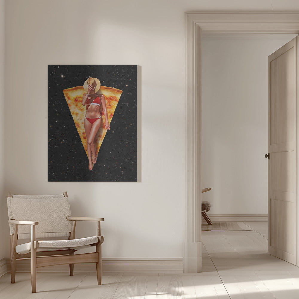 Art mural Pizza Bronzage
