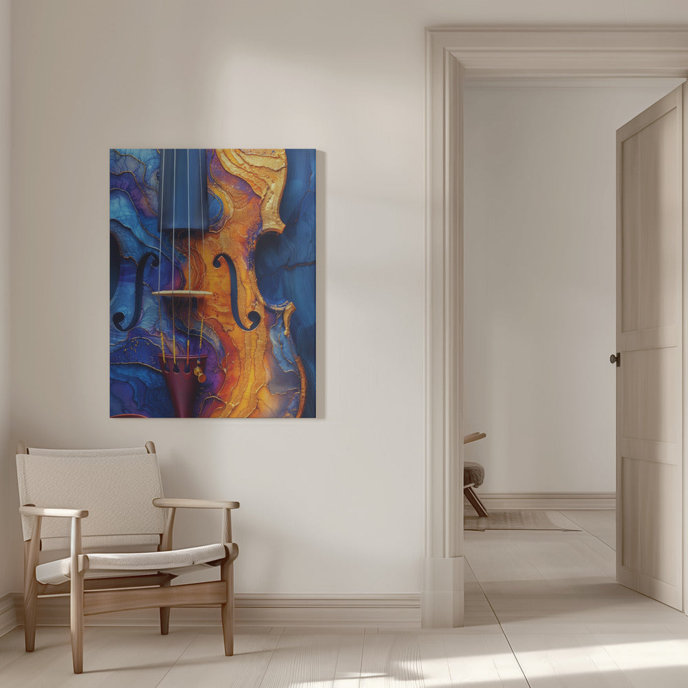 Décoration murale Musique Violon 2 Impression sur toile