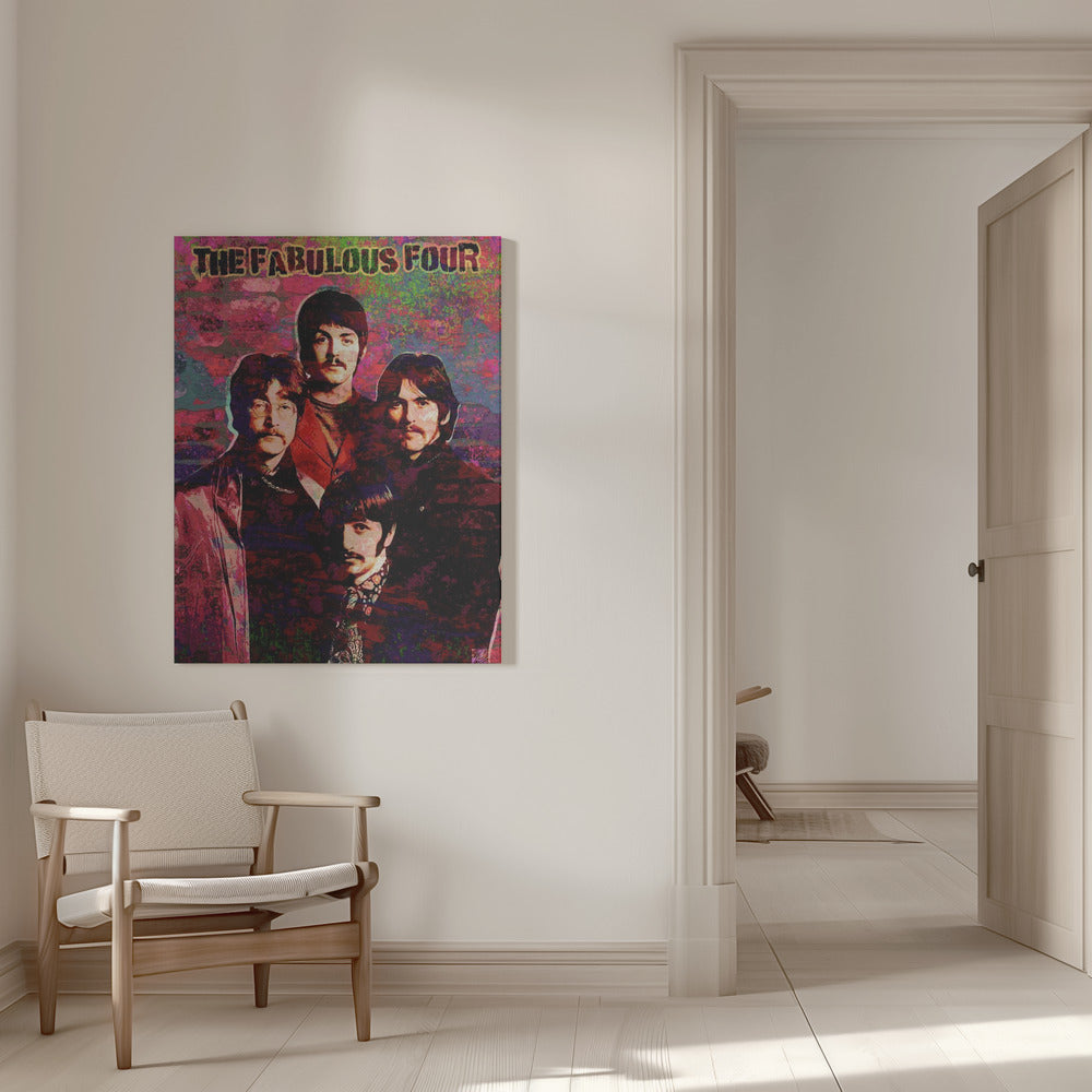 Décor mural Les Quatre Fantastiques