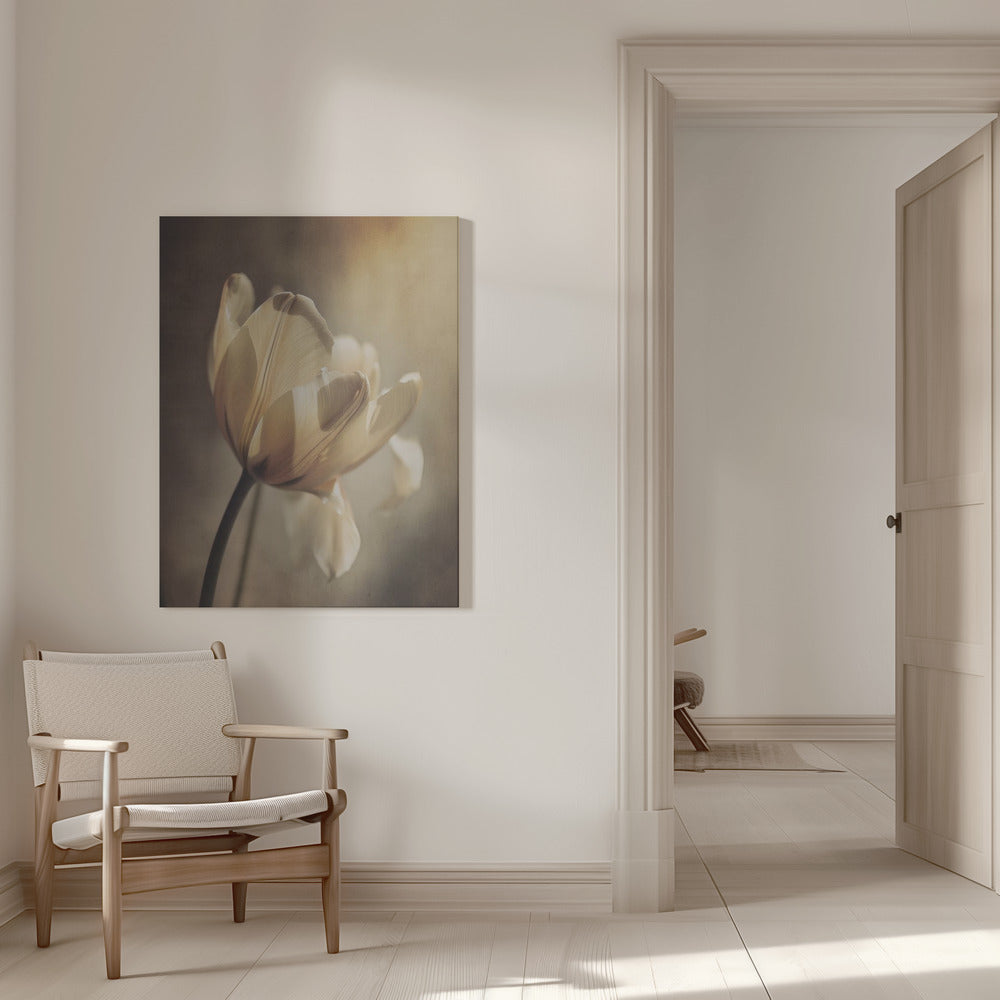 Art mural Tulipe pastel