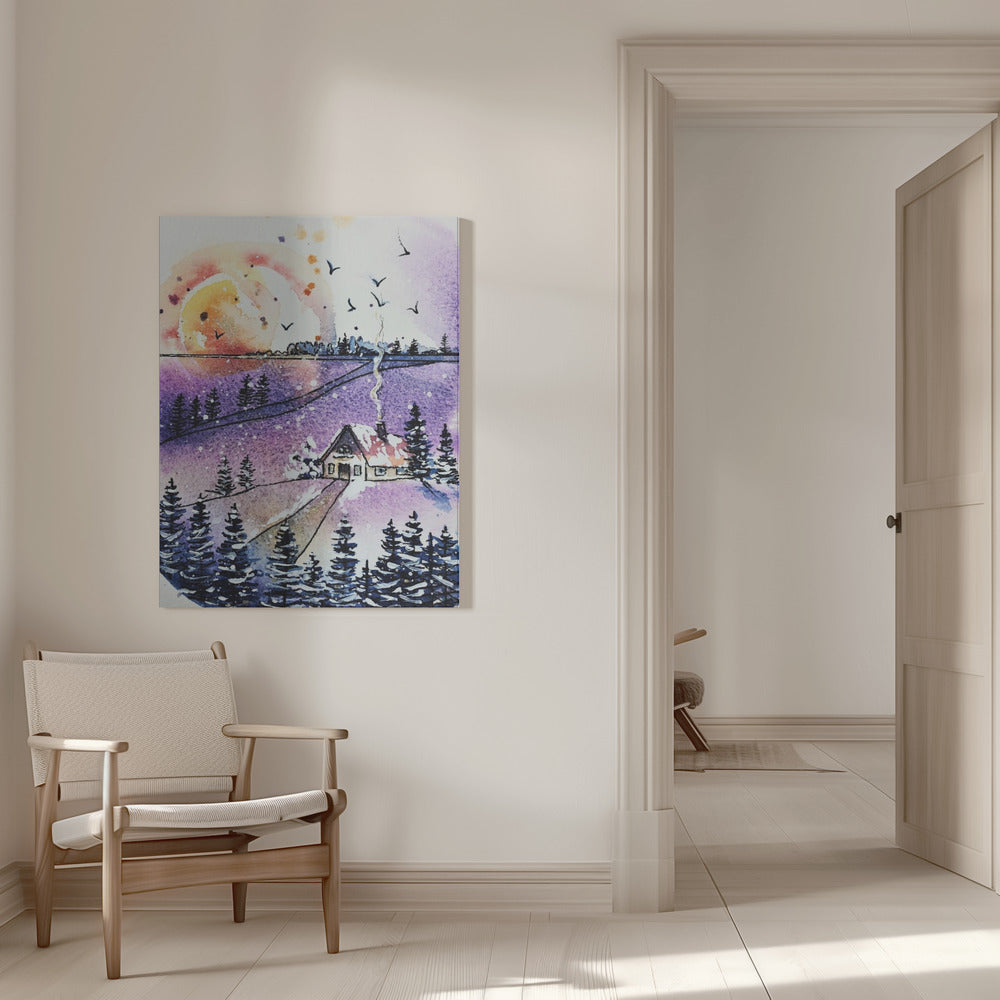 Tableau mural Toile imprimée Hiver 2
