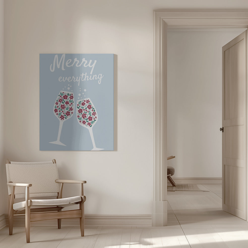 Impression sur toile Joyeux Tout