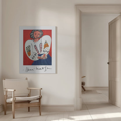 Décoration murale Henri Matisse, La Camicetta Romena, 1940