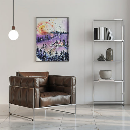 Tableau mural Toile imprimée Hiver 2