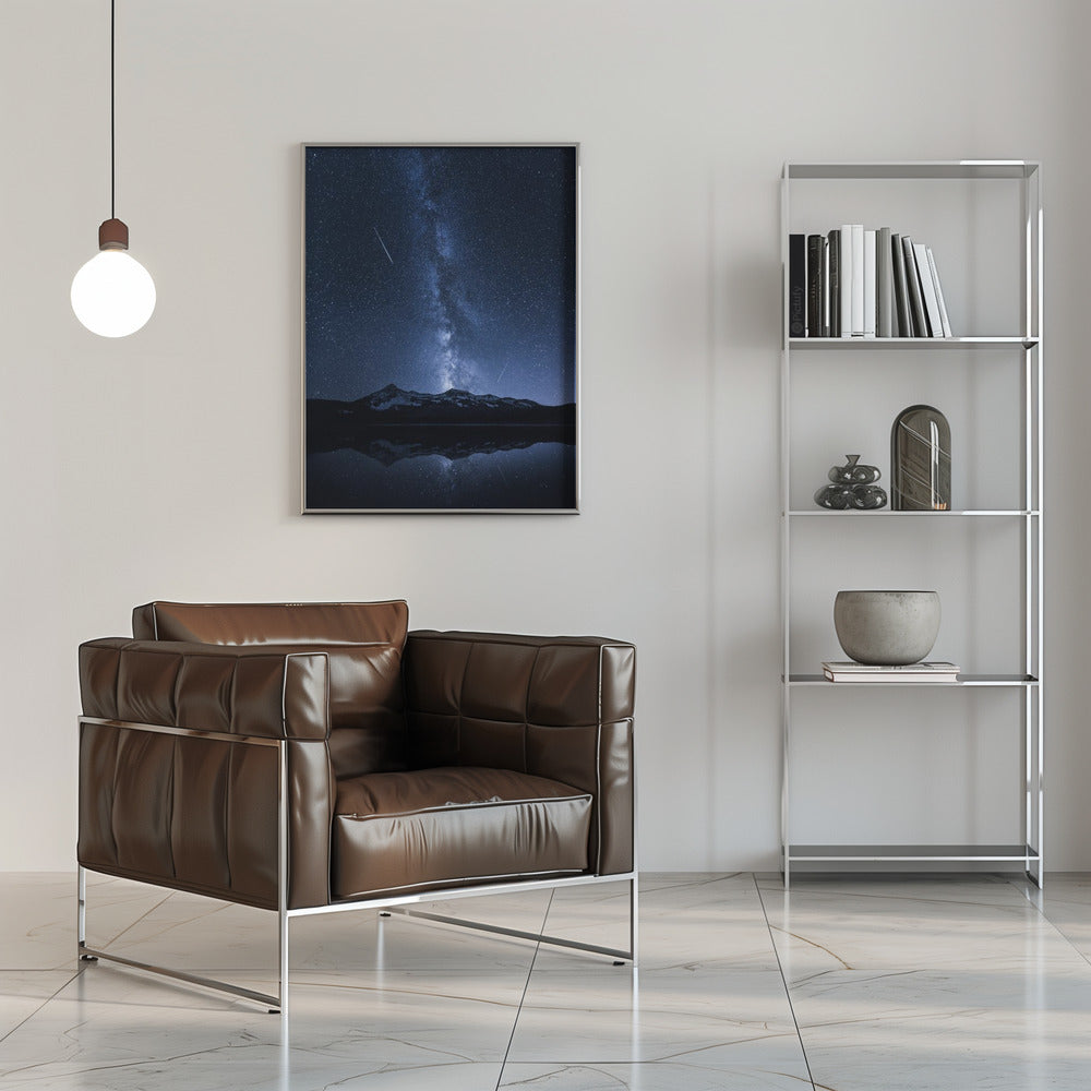 Art mural Reflet de galaxies