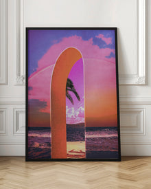 Décoration murale Portal Vaporwave