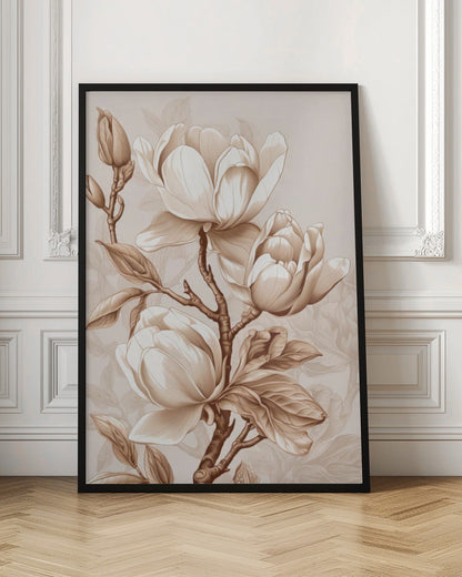 Fleurs beiges 2