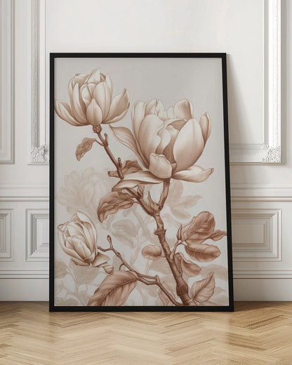 Fleurs beiges 3