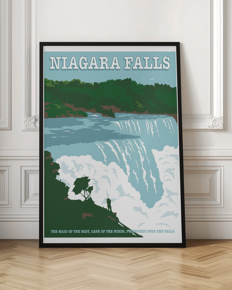 Art mural Chutes du NiagaraAffiche de voyage