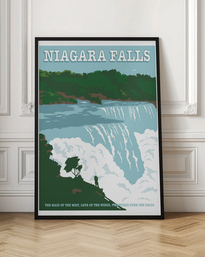 Art mural Chutes du NiagaraAffiche de voyage