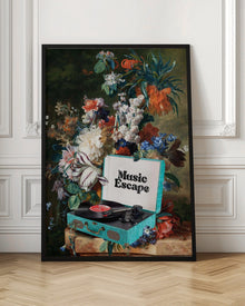 Impression sur toile Murale musique évasion
