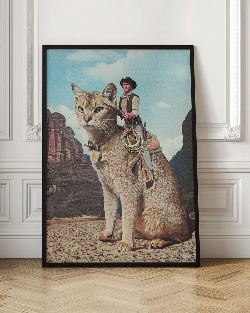Décoration murale Le Chat Lone Ranger