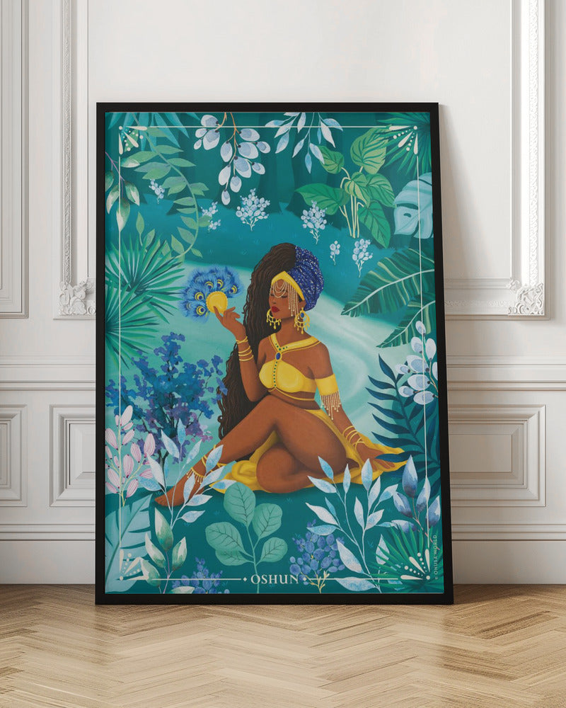 Art mural déesse Oshun Orisha