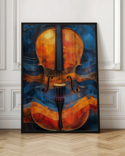 Décoration murale Musique Violon 6 Toiles Imprimées