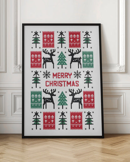 Art mural Impression sur toile Joyeux Noël