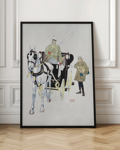 Wall art Vintage Carriage (1893)