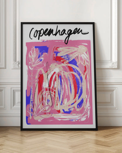 Art mural Copenhagueabstrait5 Taille24x36